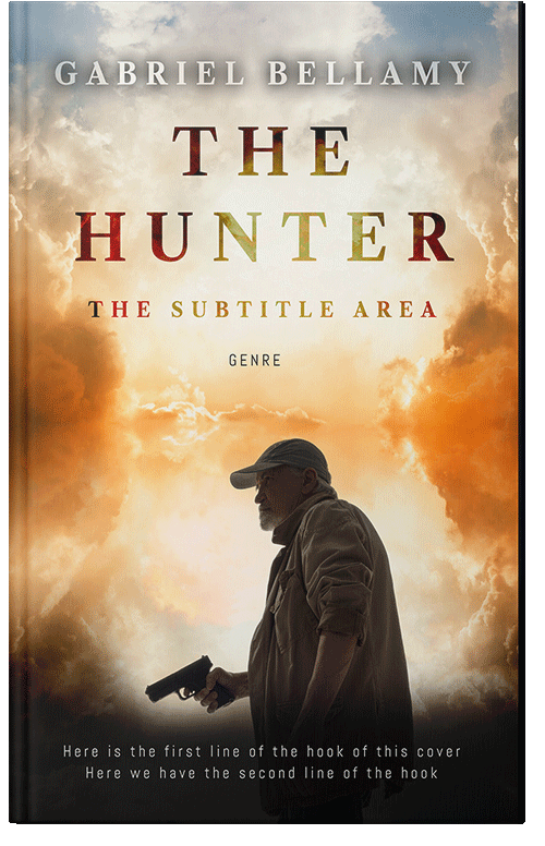 Front view of Premade Mystery & Thriller & Suspense Book Cover - Zeus