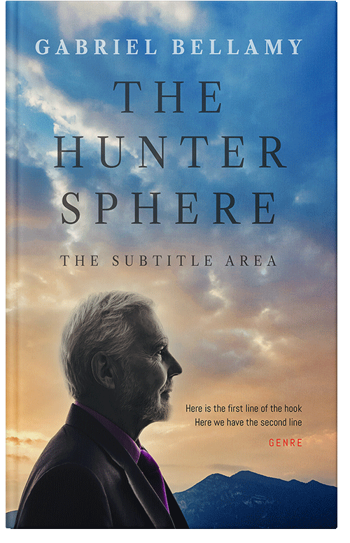 Front view of Premade Mystery & Thriller & Suspense Book Cover - Horizon