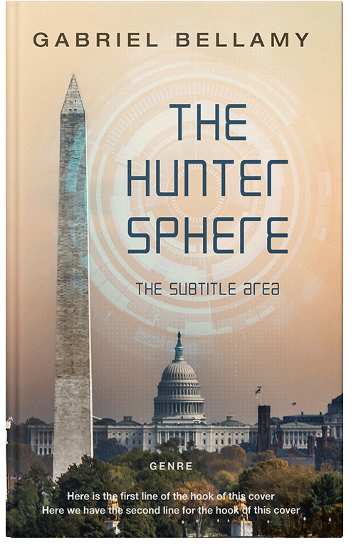 Front view of Premade Mystery & Thriller & Suspense Book Cover - Bone