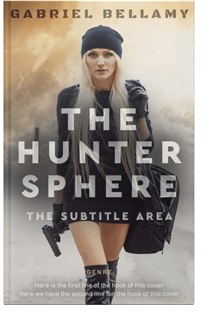 Pre Made Book Cover Soft Amber