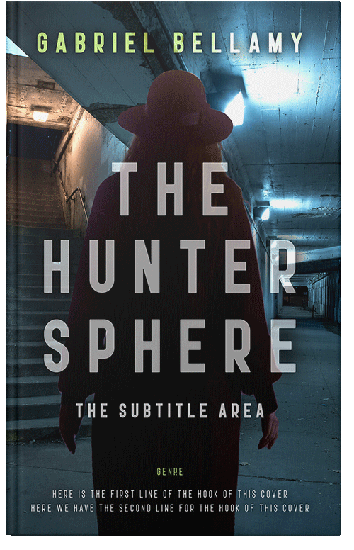 Front view of Premade Mystery & Thriller & Suspense Book Cover - Bunker