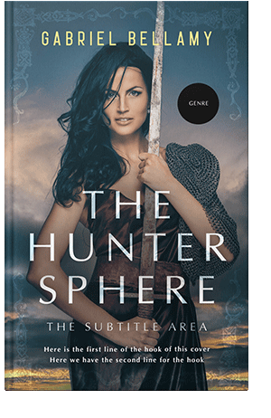 Pre Made Book Cover Oxford Blue