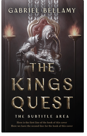 Premade Book Cover Cocoa Brown