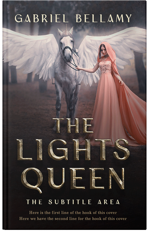 Front view of Premade Fantasy Book Cover - Cold Turkey