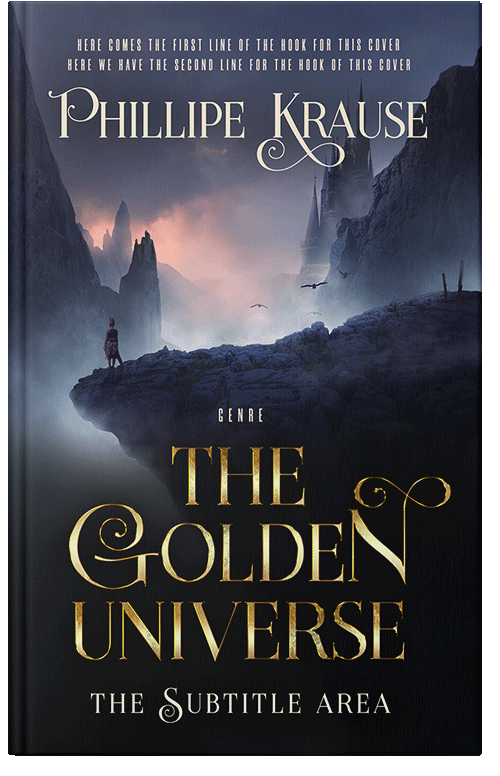 Front view of Premade Fantasy Book Cover - Mirage