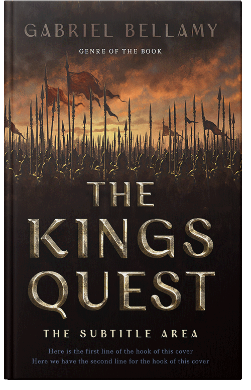 Front view of Premade Historical Book Cover - Night Rider