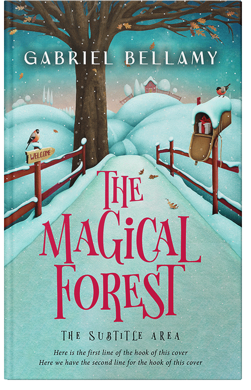 Front view of Premade Children's Book Cover - Sinbad