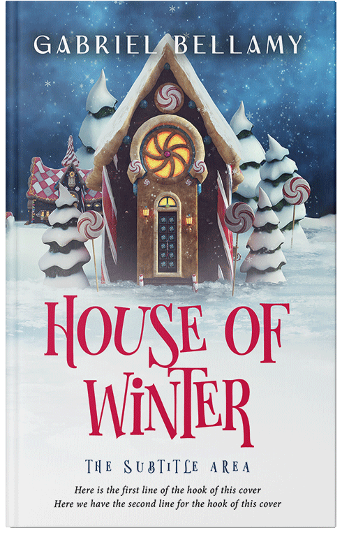 Front view of Premade Fantasy Book Cover - San Juan