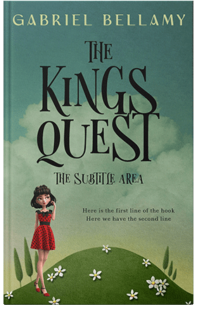 Pre Made Book Cover Viridian Green