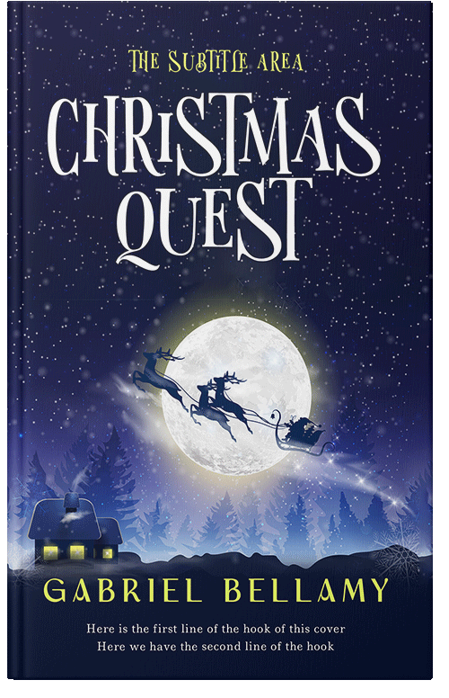 Front view of Premade Fantasy Book Cover - Iron