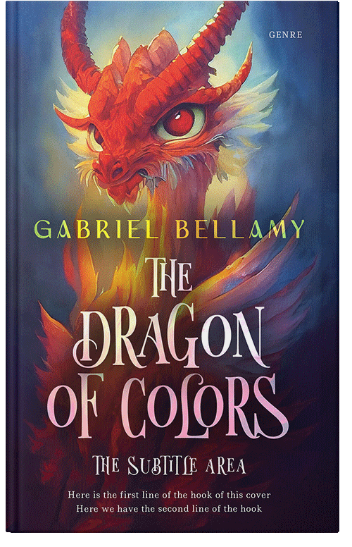 Front view of Premade Fantasy Book Cover - Bleached Cedar