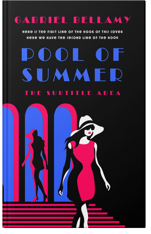 Front view of Premade Romance Book Cover - Razzmatazz