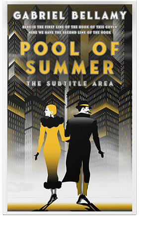 Pre Made Book Cover Zombie