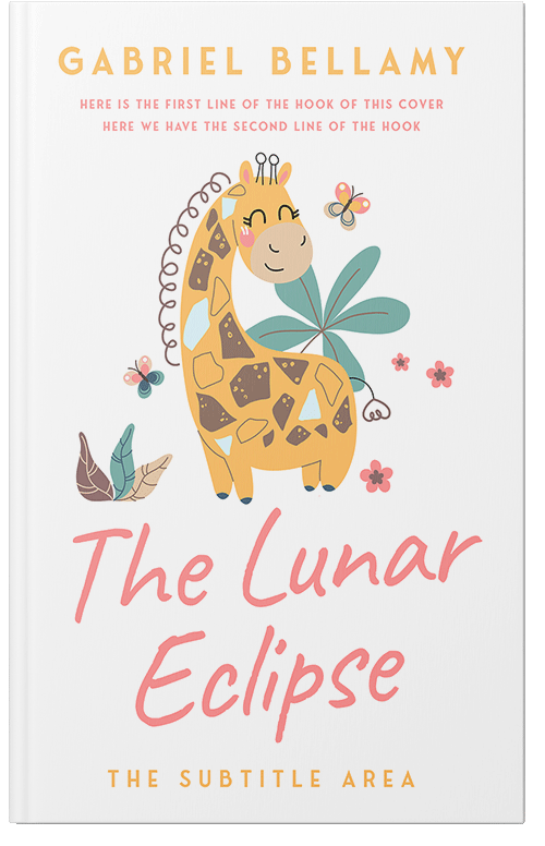 Front view of Premade Children's Book Cover - Tumbleweed