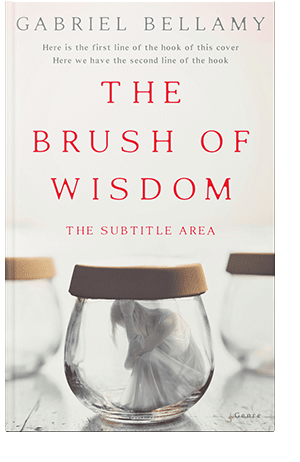 Pre Made Book Cover Spring Wood