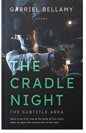 Premade Book Cover Shark