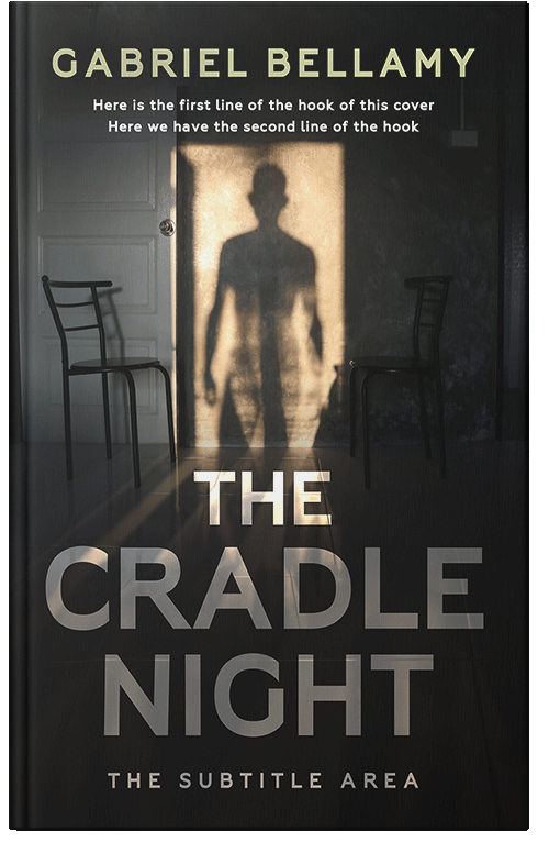 Front view of Premade Mystery & Thriller & Suspense Book Cover - Heavy Metal