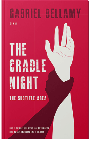 Premade Book Cover Green White