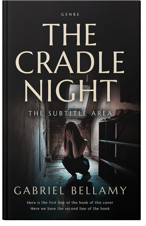 Front view of Premade Mystery & Thriller & Suspense Book Cover - Ash