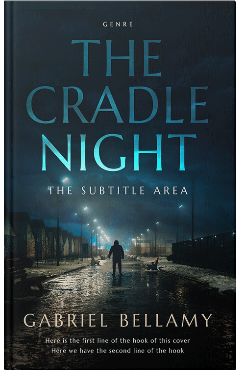 Front view of Premade Mystery & Thriller & Suspense Book Cover - Firefly