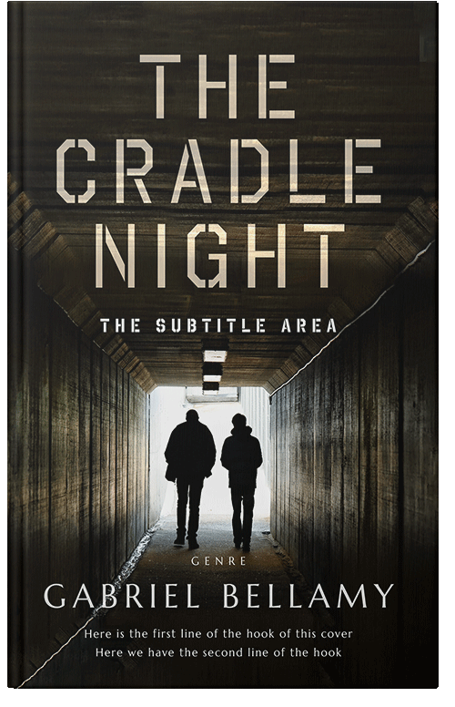 Front view of Premade Mystery & Thriller & Suspense Book Cover - Eternity