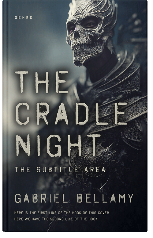 Front view of Premade Fantasy Book Cover - Mirage