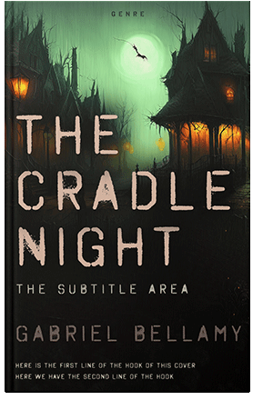 Pre Made Book Cover Pine Glade