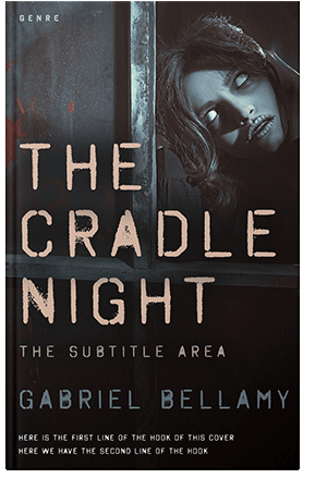 Pre Made Book Cover Cod Gray