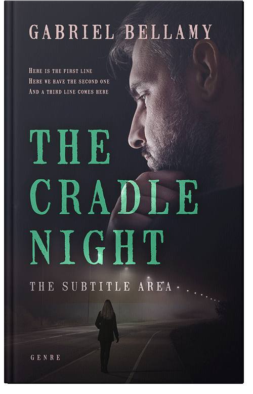 Front view of Premade Mystery & Thriller & Suspense Book Cover - Baltic Sea