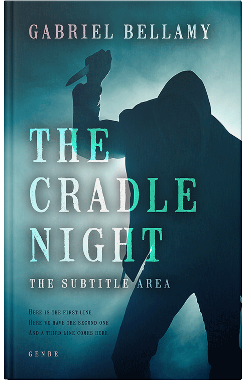 Front view of Premade Mystery & Thriller & Suspense Book Cover - Opal