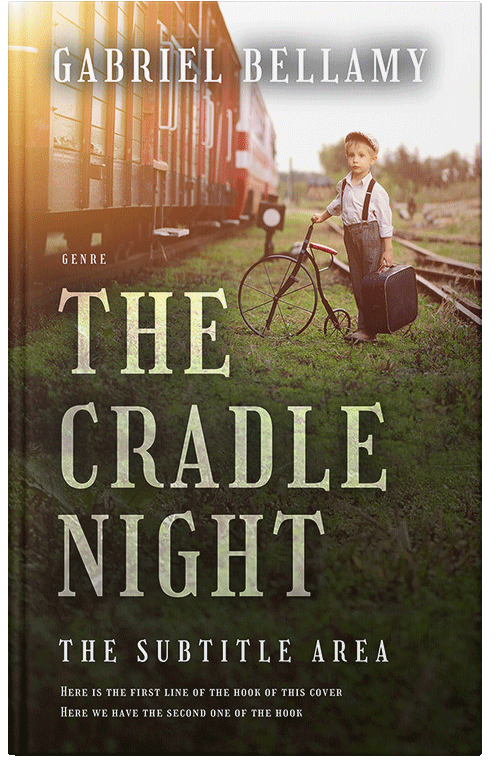 Front view of Premade Historical Book Cover - Sorrell Brown