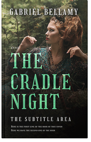 Premade Book Cover Rangoon Green