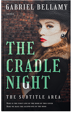 Pre Made Book Cover Thunder