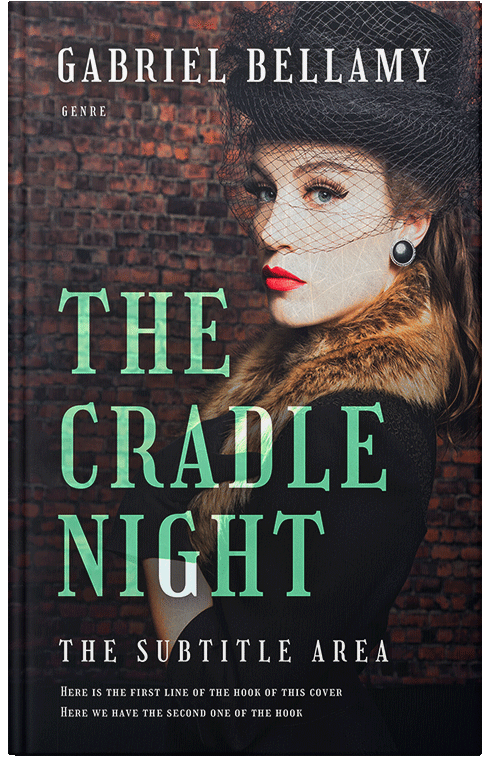 Front view of Premade Historical Book Cover - Thunder