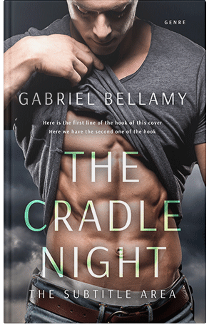 Premade Book Cover Thunder