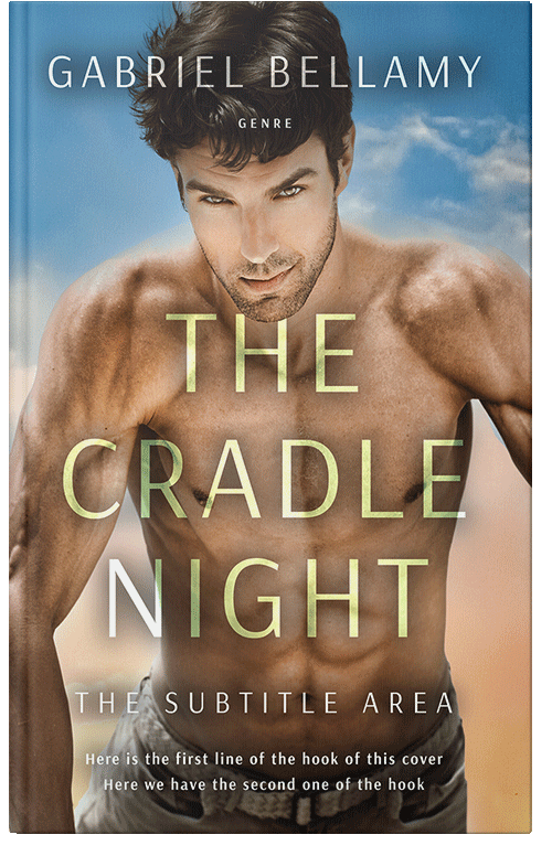 Front view of Premade Erotica Book Cover - Leather