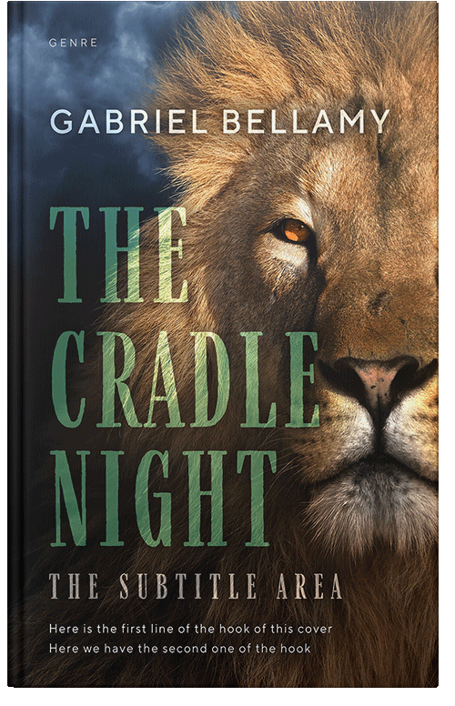 Front view of Premade Nature Book Cover - Rangitoto