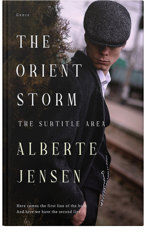 Front view of Premade Historical Book Cover - Cold Turkey