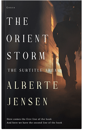 Pre Made Book Cover Cod Gray