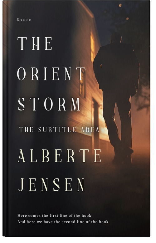 Front view of Premade Mystery & Thriller & Suspense Book Cover - Cod Gray