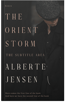 Pre Made Book Cover Cod Gray