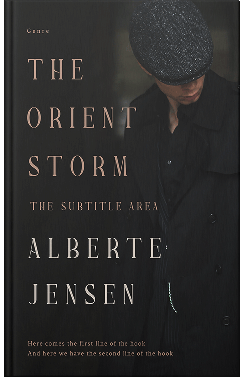 Front view of Premade Mystery & Thriller & Suspense Book Cover - Cod Gray