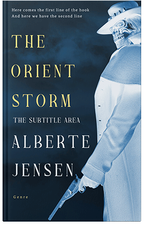 Pre Made Book Cover Black Pearl