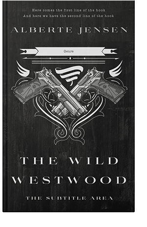 Pre Made Book Cover Cod Gray