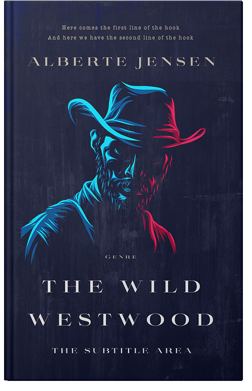 Front view of Premade Action & Adventure Book Cover - Haiti