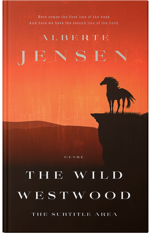 Front view of Premade Nature Book Cover - Punch