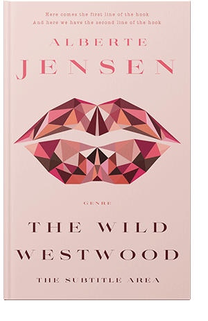 Pre Made Book Cover Almond