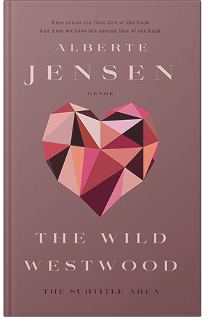 Premade Book Cover Copper Rose