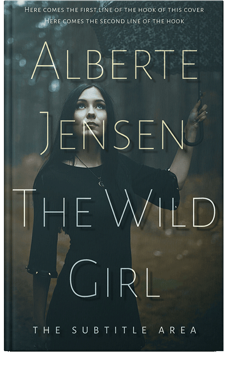 Front view of Outer Space #26355 - Premade Fantasy Book Cover