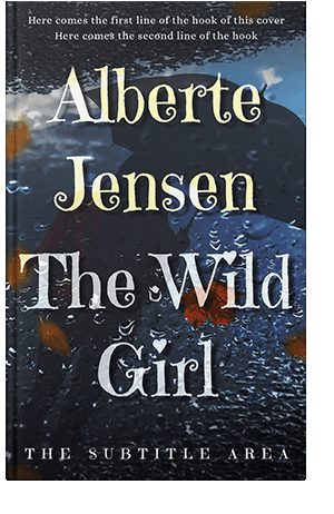 Pre Made Book Cover Ebony Clay